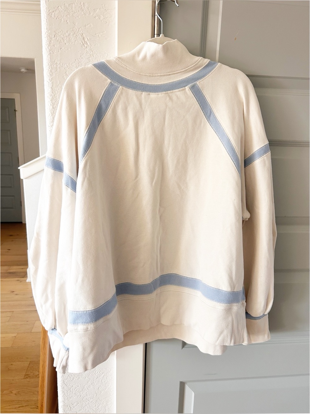 Anthropologie Daily Practice Base Plate Colorado Ski Mock Neck Sweatshirt - Picture 8 of 8